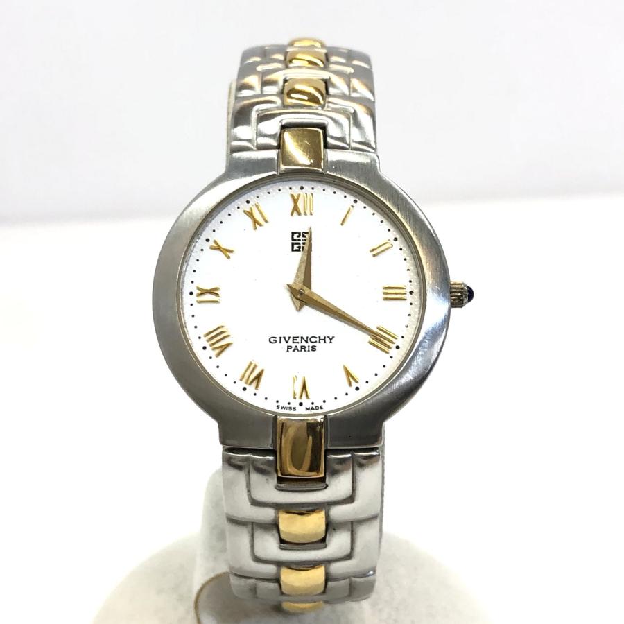 中古 GIVENCHY ジバンシー ジバンシィ 腕時計 アナログ クォーツ
