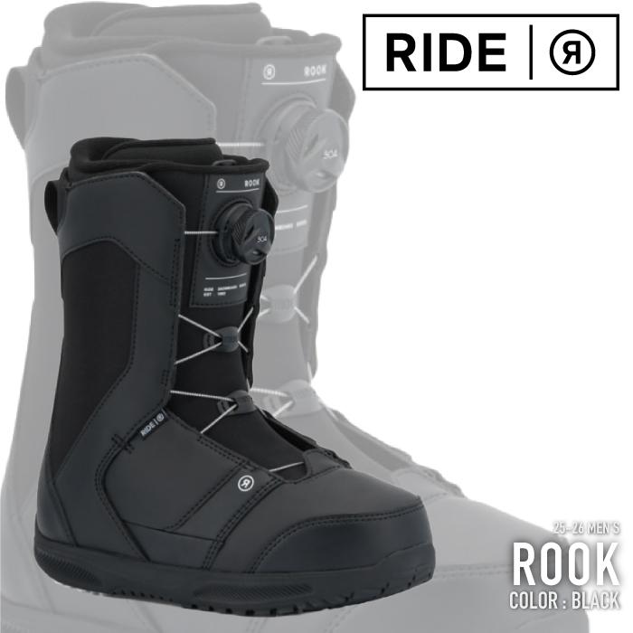 RIDE（ライド） 日本正規品 スノーボード ブーツ RIDE ROOK Black