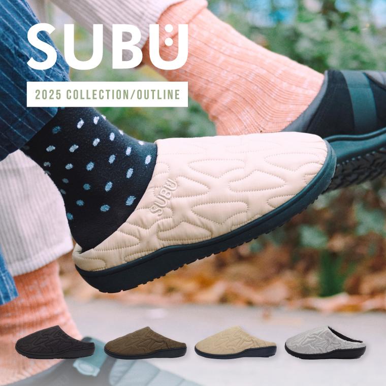 SUBU（スブ） SUBU Outline 2025 スブ柄 秋冬用サンダル おしゃれ