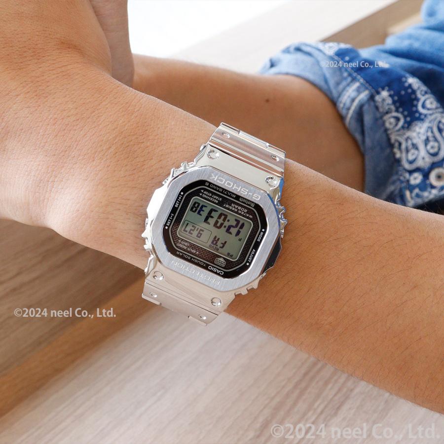 G-SHOCK （豪華おまけ有） Gショック フルメタル シルバー 電波