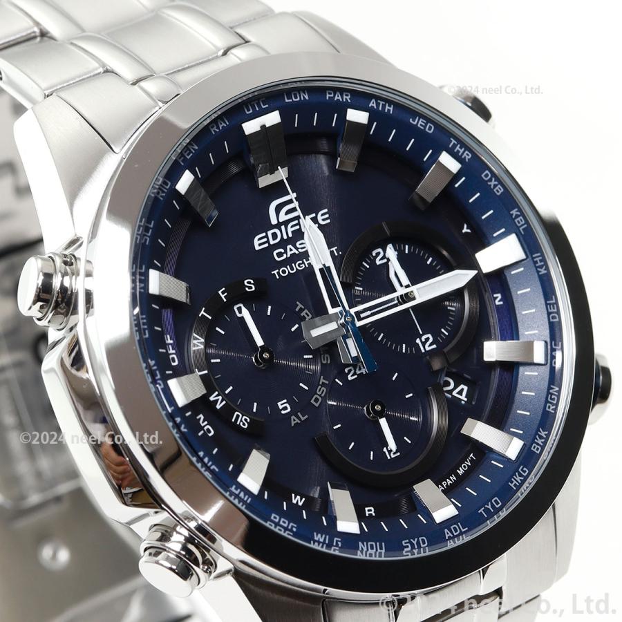 EDIFICE（CASIO） カシオ エディフィス 電波ソーラー 腕時計 メンズ