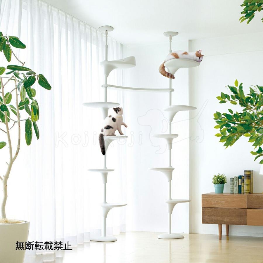 OPPO（オッポ） キャットタワー 突っ張り スリム キャットフォレスト