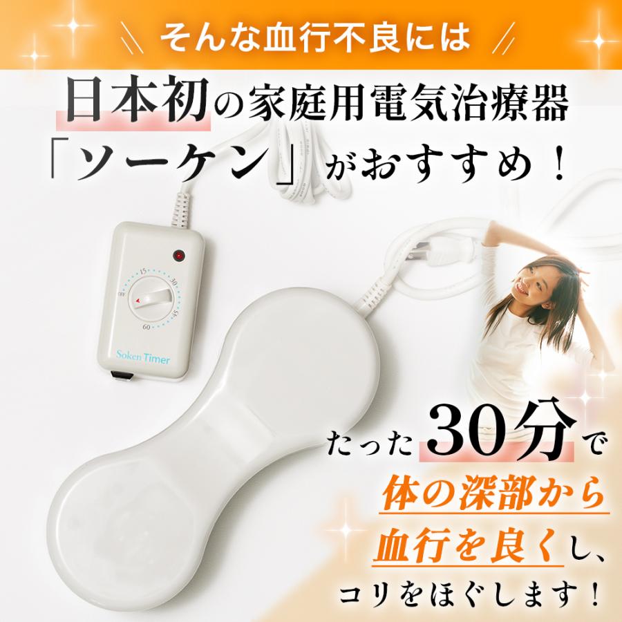 電気（交流）磁気治療器 ソーケンリラックス 延長保証付 ソーケン