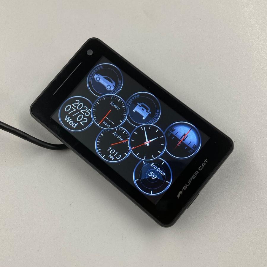 SUPER CAT ユピテル SUPER レーザー＆レーダー探知機 Z2100 #796565