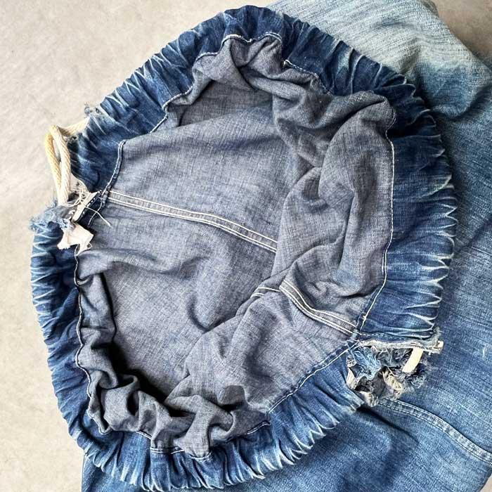 30-40'S U.S MILITARY Denim Laundry Bag 30-40年代 U.Sミリタリー