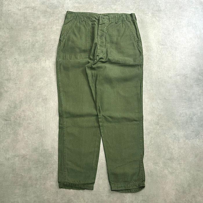 70's U.S.ARMY BAKER PANTS OG-107 W36L31 70年代 ベイカーパンツ