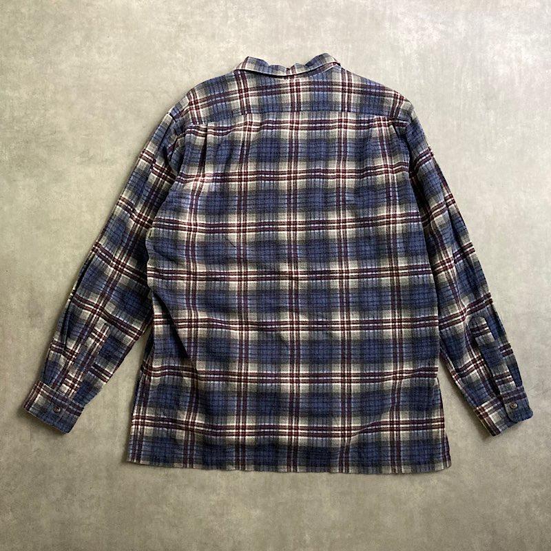 90's Polo Ralph Lauren Open Collar Plaid Print Flannel Shirts