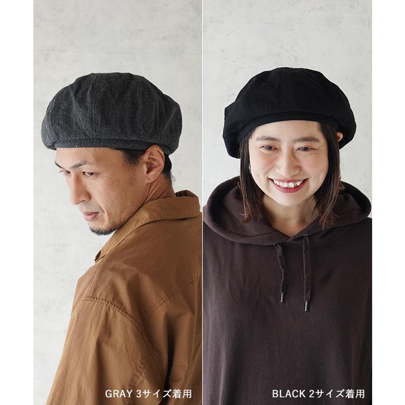 HIGHER（ハイヤー） C/W ARMY TWILL WIDE BERET ワイドベレー 帽子