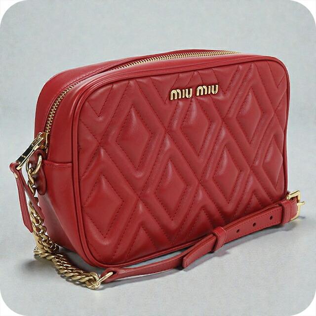 miu miu（ミュウミュウ） 中古 斜め掛け ショルダーバッグ レディース