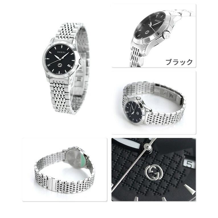 G-Timeless グッチ Gタイムレス クオーツ 腕時計 ブランド メンズ
