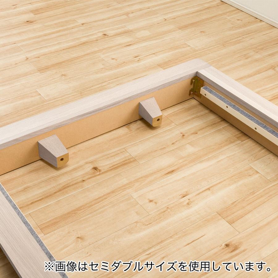 ニトリ（NITORI） ベッド ダブル すのこベッドフレーム(ロデリック-S
