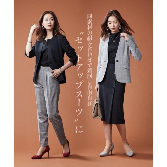ニッセン（nissen） スーツ オフィス レディース 洗えてすごく伸びる