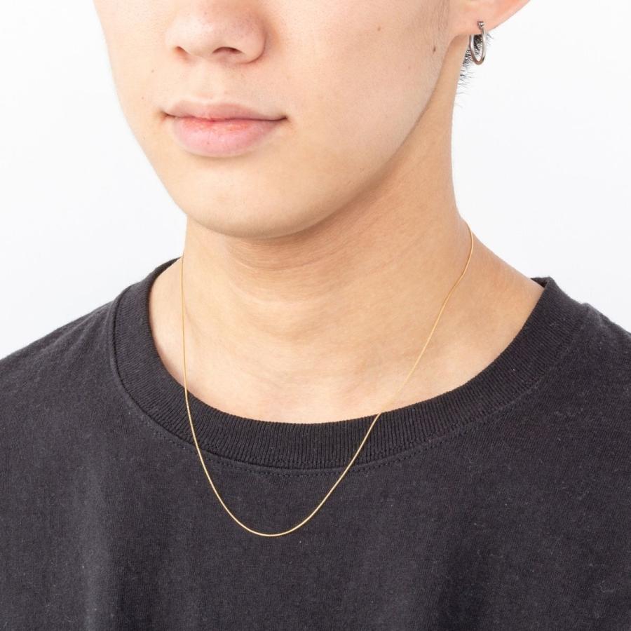 ネックレス チェーン18金 ベネチアン メンズ レディース 45cm 1,1g K18