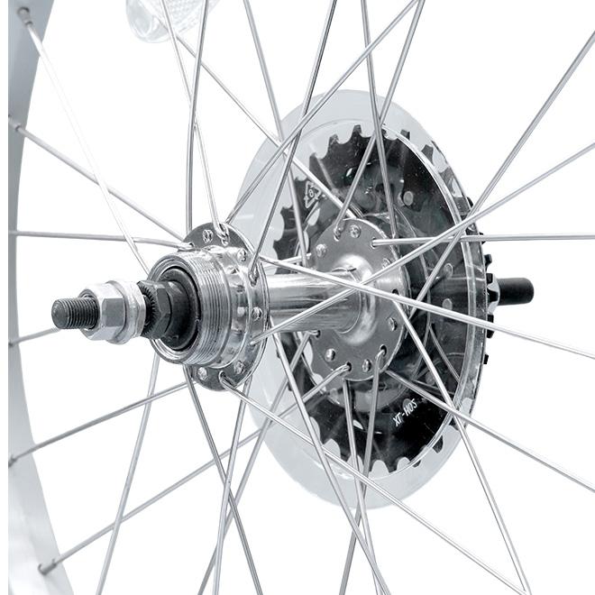自転車 後輪 ホイールセット 完組 26インチ 26x1-3/8 タイヤ チューブ
