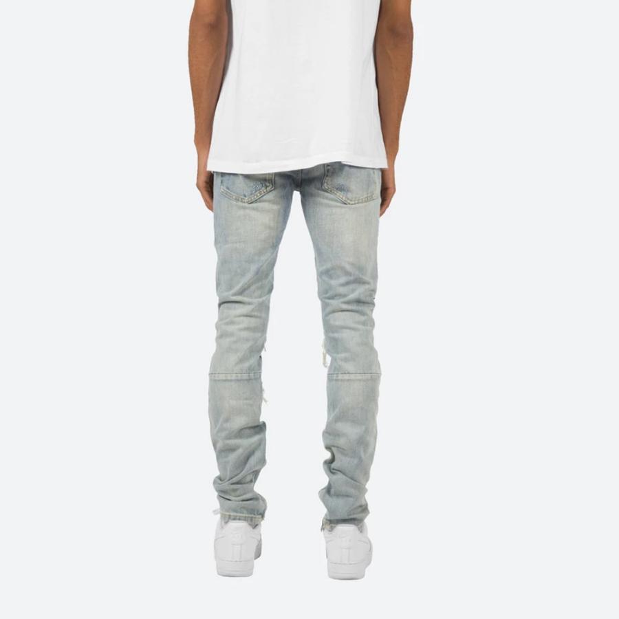 mnml（ミニマル） デニムパンツ M74 Denim 裾ジップ デニム パンツ