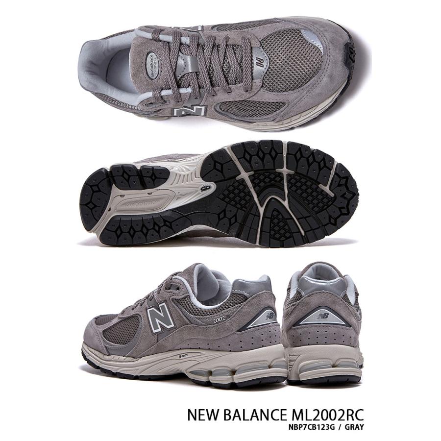 New Balance（ニューバランス） スニーカー ML2002RC GRAY レザー 本革