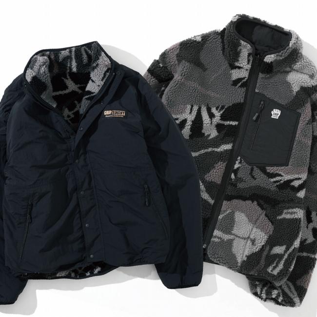 GRIP SWANY（グリップスワニー） 別注 REVERSIBLE JACKET リバーシブル