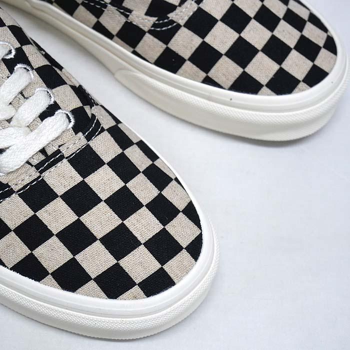 VANS AUTHENTIC checker 黒白 US正規品 赤箱 26.5 Authentic Shoe in