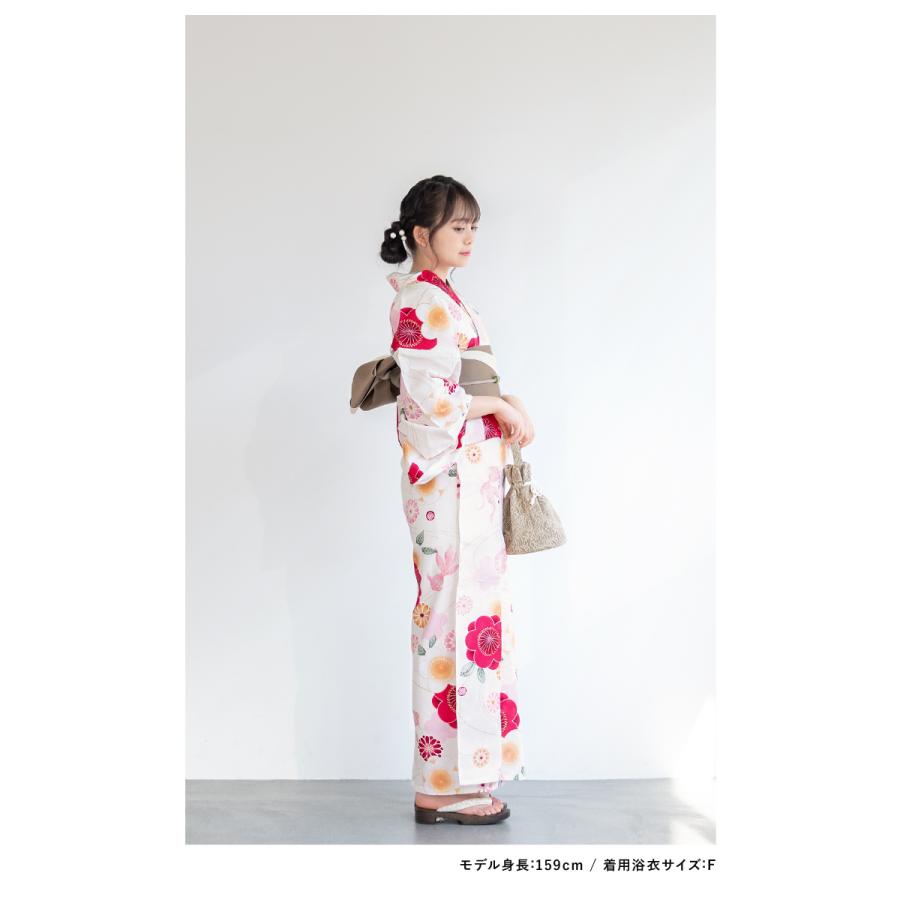 SOUBIEN（創美苑） 浴衣 セット レディース 浴衣セット 半幅帯 大人 3