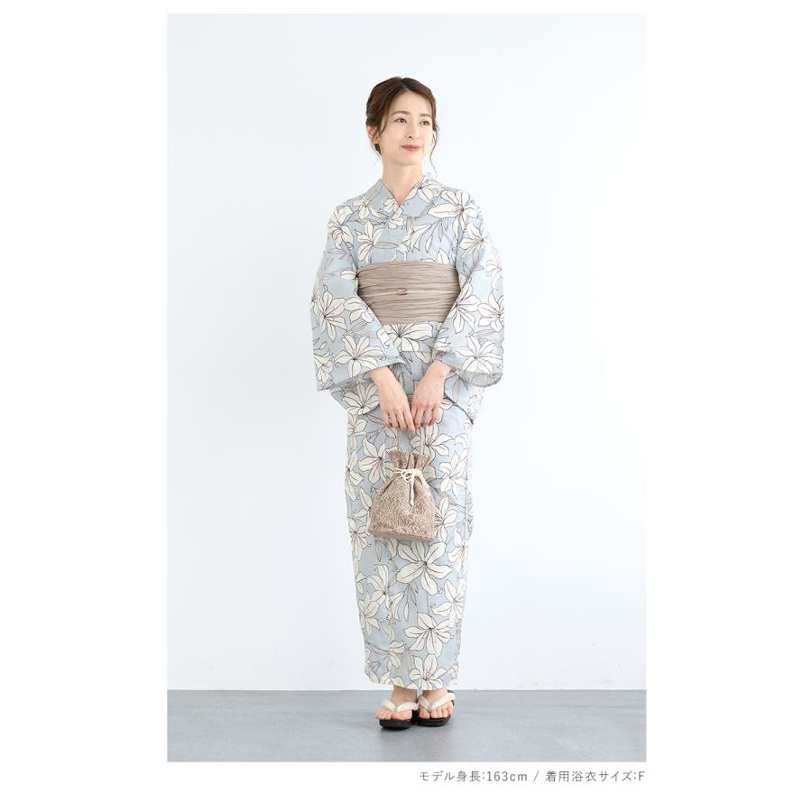 SOUBIEN（創美苑） 浴衣 セット レディース 浴衣セット 兵児帯 大人 3