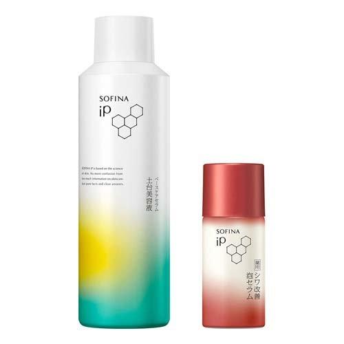 ソフィーナ iP ベースケアセラム レフィル + 薬用シワ改善泡セラム