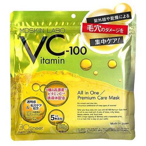 MDSKIN LABO VC-100 プレミアムケアマスク ( 30枚入 )/ : 爽快ドラッグ