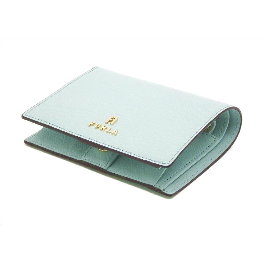 FURLA（フルラ） Furla Camelia コンパクト財布 S LAGUNA ライトブルー