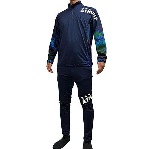 ATHLETA（アスレタ） トレーニングハーフZIPジャージ 上下セット