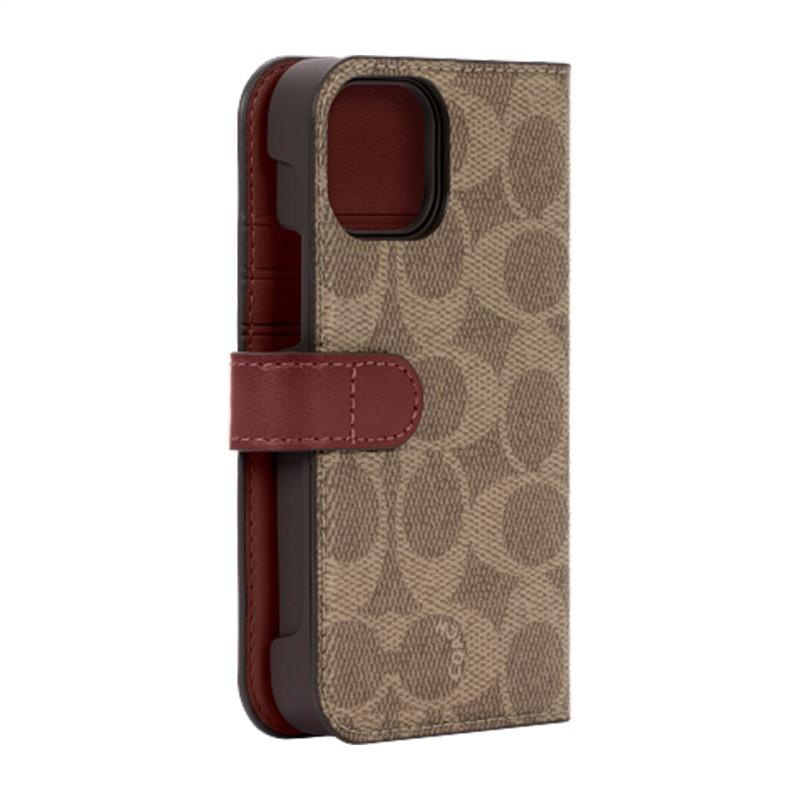 正規販売代理店】COACH コーチ スマホケース 手帳型 iPhone13mini