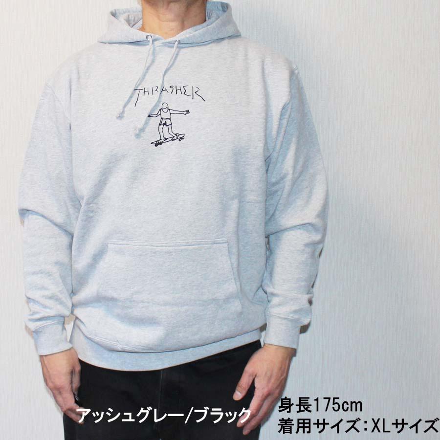 THRASHER（スラッシャー） 正規品 裏起毛 パーカー プルオーバー