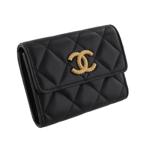 CHANEL（シャネル） カードケース レディース ブラック AP3410 B12929