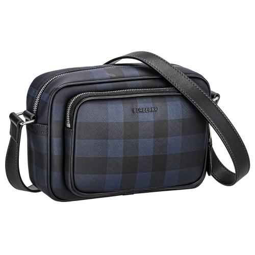 BURBERRY（バーバリー） ショルダーバッグ メンズ ネイビー パディ