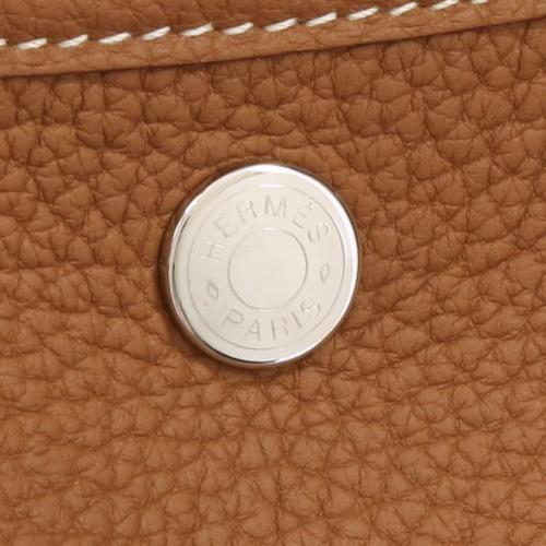 HERMES（エルメス） ガーデンパーティ36 ゴールド ネゴンダ シルバー
