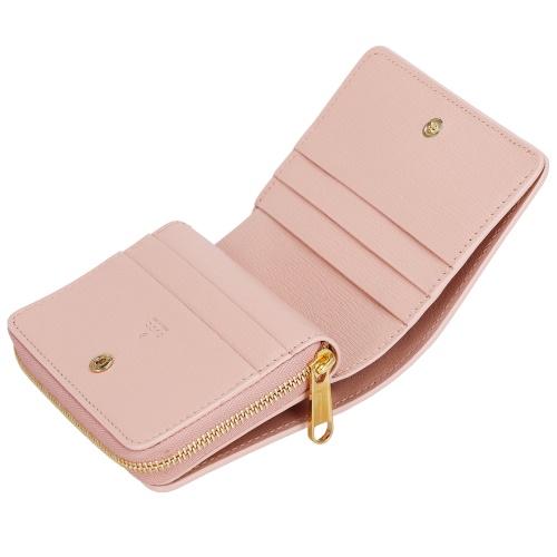 GUCCI（グッチ） 二つ折り財布 レディース スクリプト ミニ ウォレット