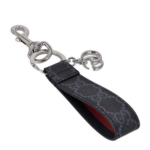 GUCCI（グッチ） キーリング メンズ ブラック GUCCI 817305 JAAH3 8146
