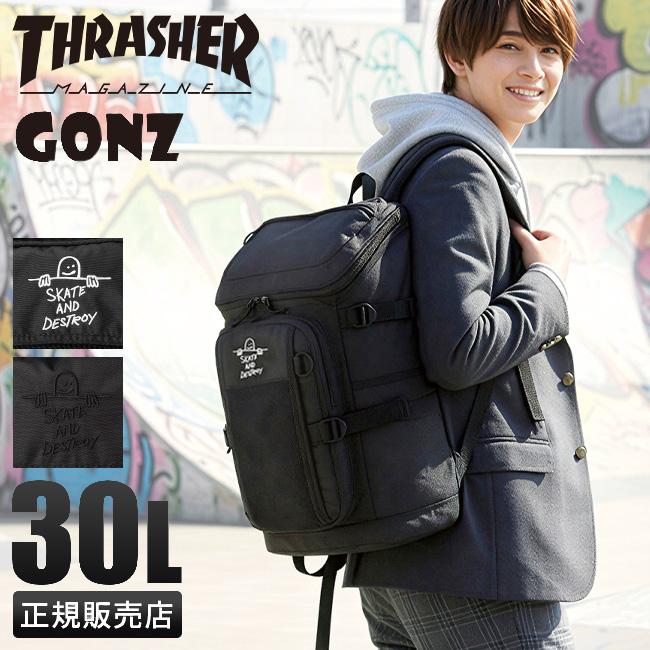 THRASHER（スラッシャー） 最大42% 3/8限定 リュック 30L 大容量 軽量