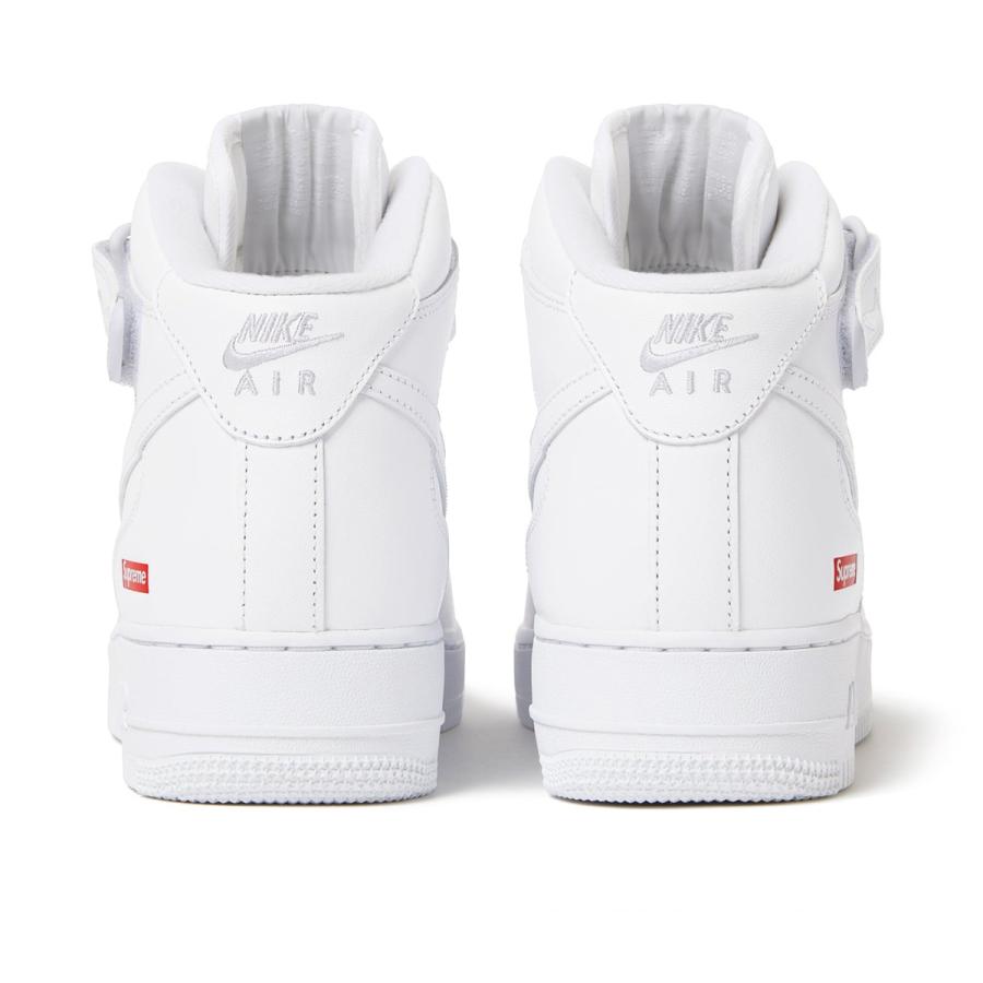 エア フォース 1 24FW Supreme NIKE AIR FORCE MID WHITE ( ナイキ