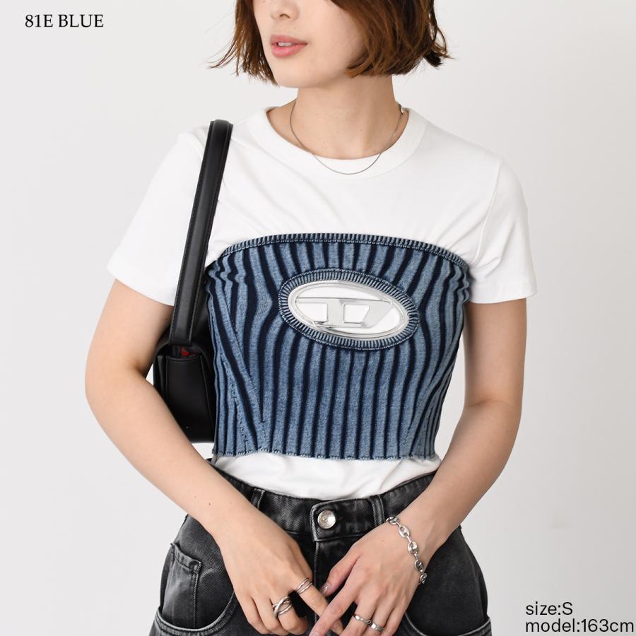 DIESEL（ディーゼル） トップス M-CLARKSVILLE チューブトップニット
