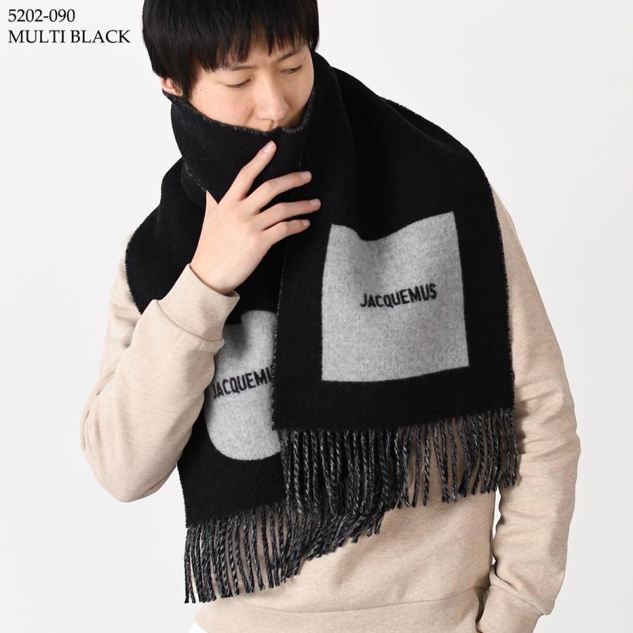 JACQUEMUS（ジャックムス） マフラー L'ECHARPE ROND CARRE ウール