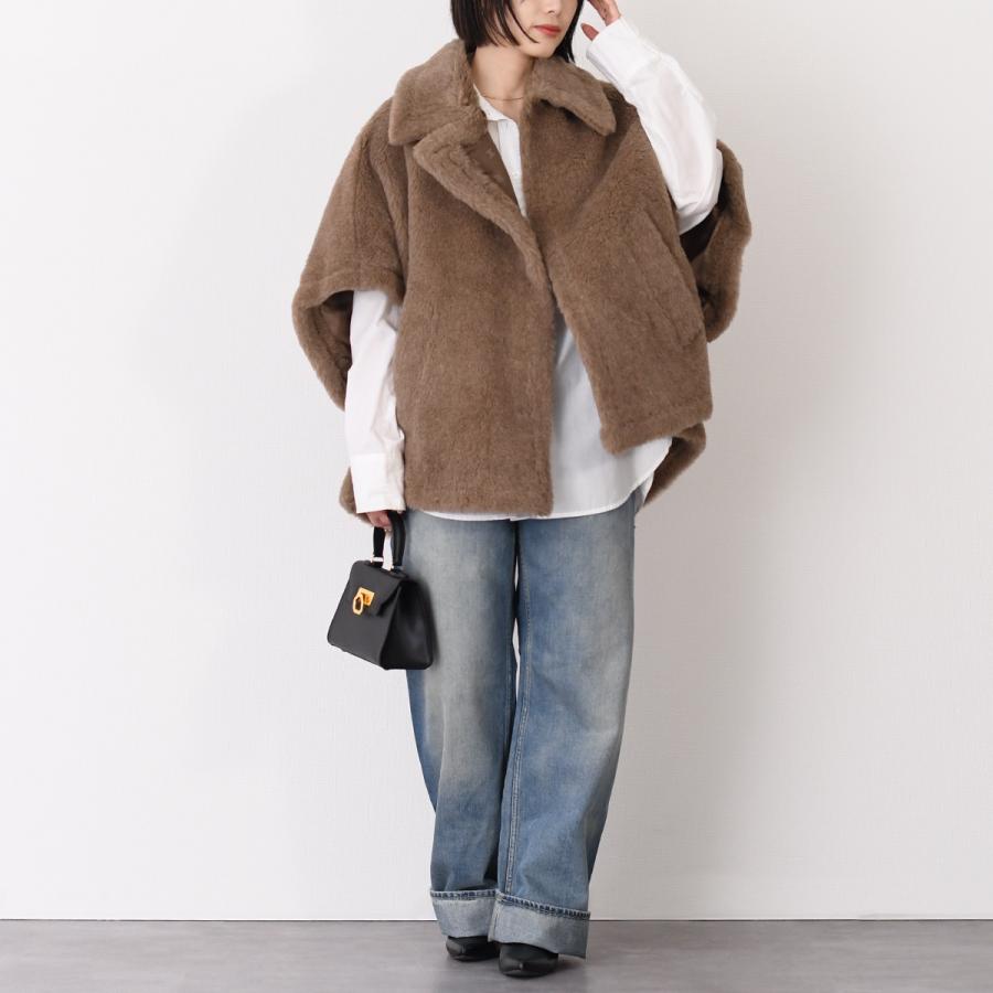 Max Mara（マックスマーラ） ポンチョ TEBE4 テベ テディベア ケープ