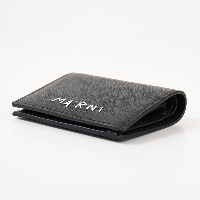 MARNI（マルニ） 財布 二つ折り財布 PFMI0066U1P6533 メンズ ブラック
