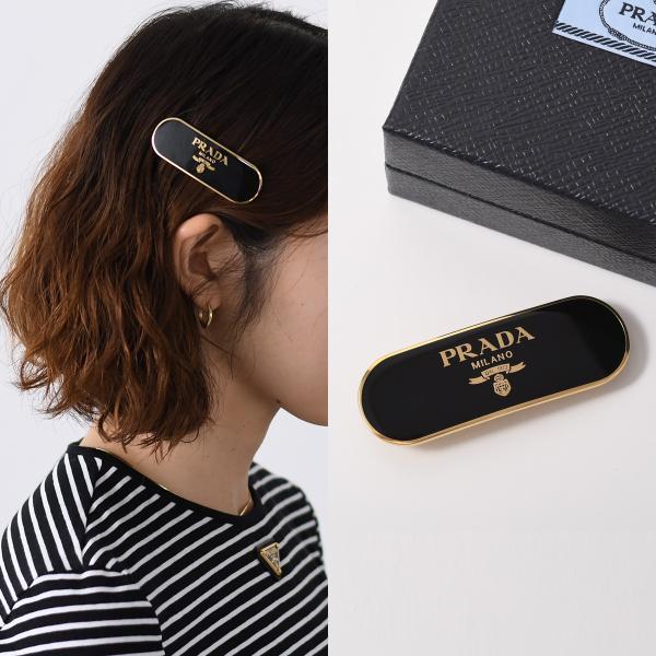 PRADA（プラダ） アクセサリー ヘアアクセサリー メタルヘアクリップ