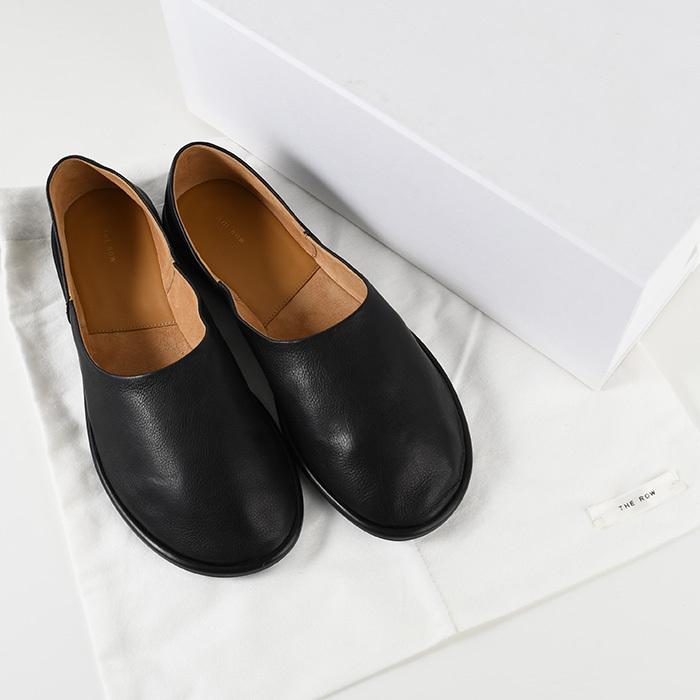 THE ROW（ザ ロウ） スリッポン シューズ Canal Slip On グレイン