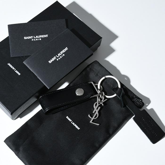 SAINT LAURENT サンローラン キーリング キーホルダー カサンドラ KEY