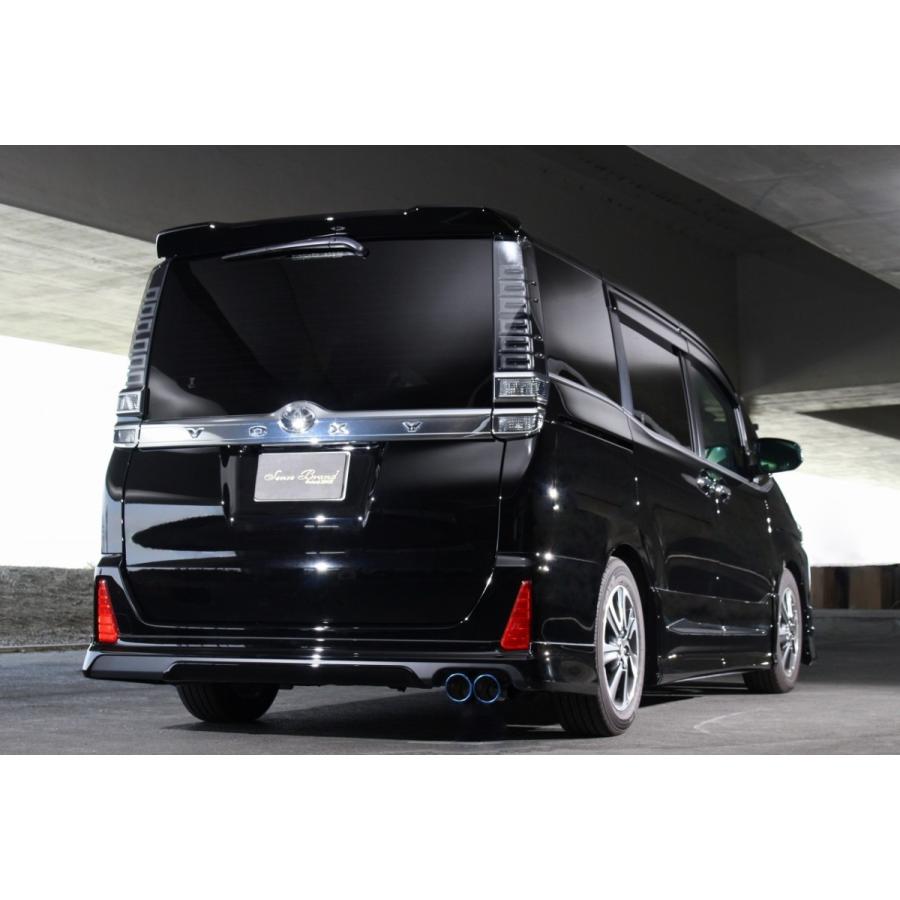 80系 ノア ヴォクシー モデリスタバンパー専用 純チタン真円テール