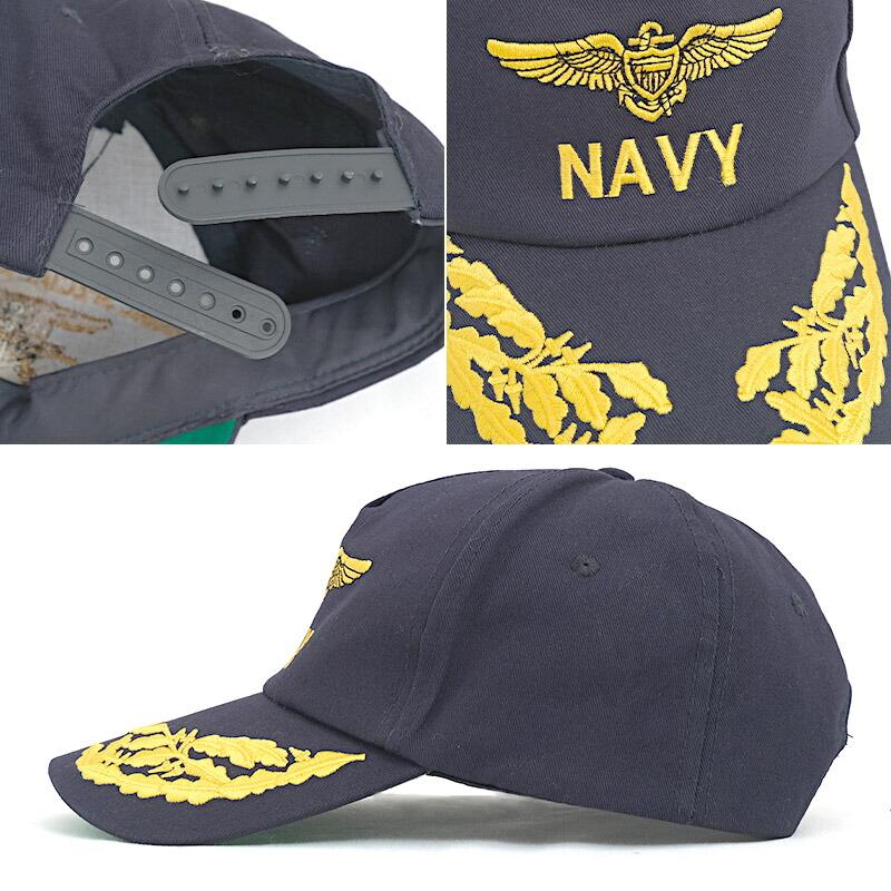 WESTROOPER ウエストルーパー U.S.NAVY米海軍 ロゴ入りキャップ
