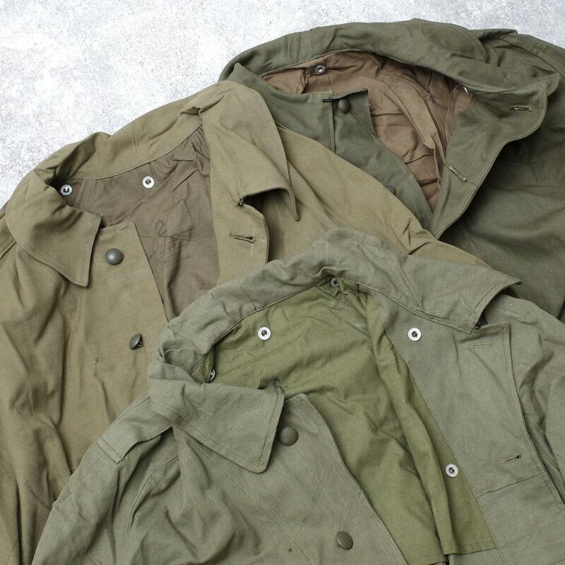 フランス軍 M-35 モーターサイクルコート デッドストック JC005UN WW2