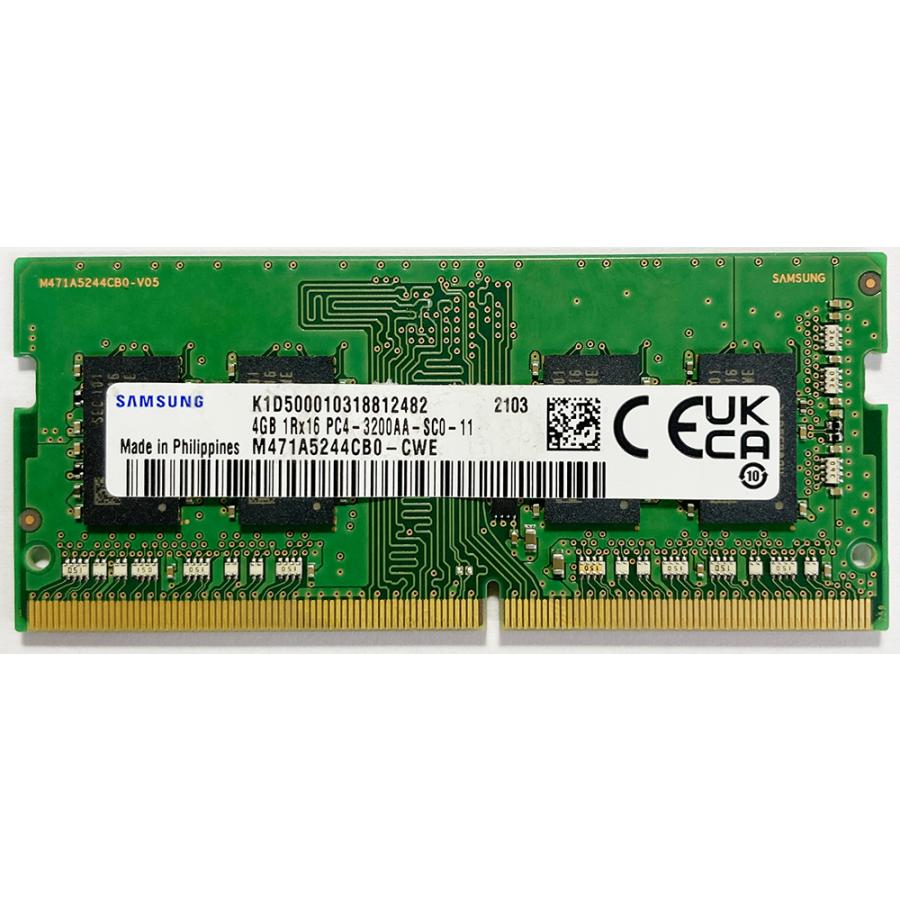 SAMSUNG（サムスン） ノート用メモリ 4GB/DDR4-3200/PC4-25600/S.O.