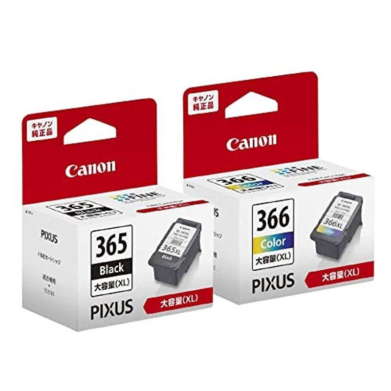 キヤノン（Canon） 純正 インクカートリッジ BC-365XL BC-366XL 2個