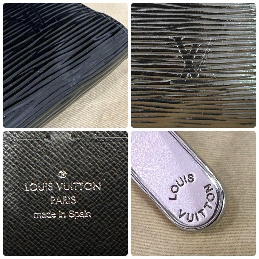 LOUIS VUITTON（ルイ・ヴィトン） 長財布 エピ エナメル ノワール